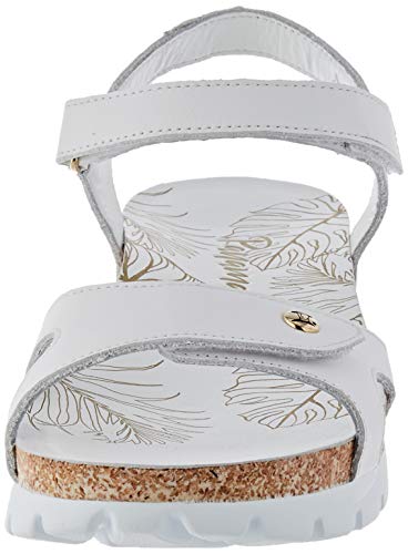 Panama Jack Sulia Colors, Sandalia con Pulsera Mujer, Blanco (Blanco B3), 36 EU
