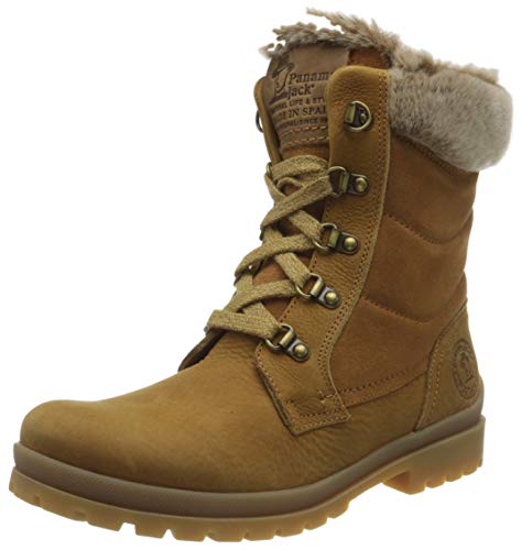 Panama Jack Tuscani, Bota Militar Mujer, Ockerfarben, 37 EU
