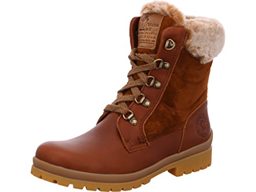 Panama Jack Tuscani, Botas Militar Mujer, Marrón (Cuero B1), 36 EU