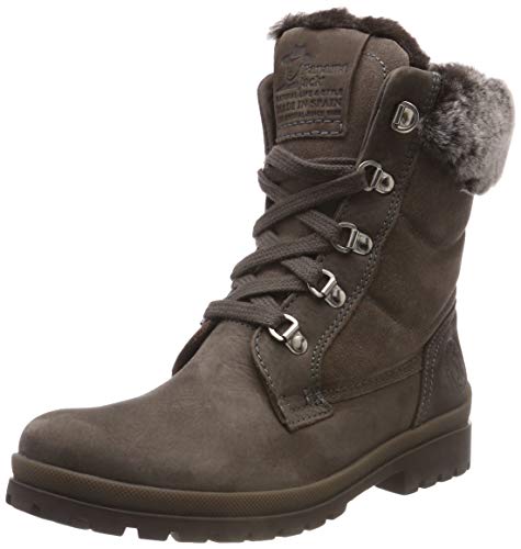 Panama Jack Tuscani, Botines Mujer, Gris (Grey B15), 38 EU