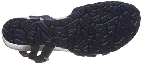 Panama Jack Vera Basics, Sandalia con Pulsera Mujer, Azul (Marino B7), 36 EU