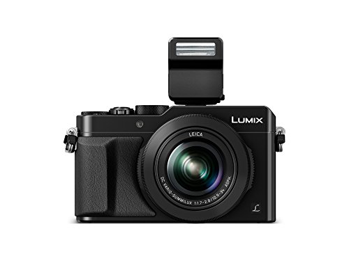 Panasonic Lumix DMC-LX100 - Cámara Compacta Premium de 12.8 MP (Sensor de 4/3", Objetivo F1.7-F2.8 de 24-75 mm, Zoom de 3X, 4K, WiFi, Raw), Color Negro