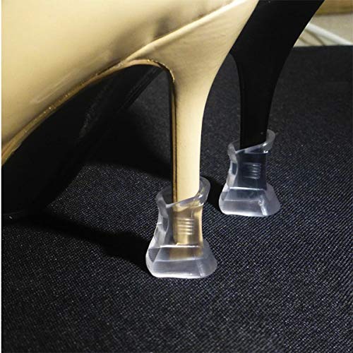 Par de Protectores de Tacón para Bodas (TALLA M - CLÁSICA) en BOLSA DE ORGANZA - Protector de Tacón Baratos para el césped para Invitadas de Bodas, para Zapatos y tacones