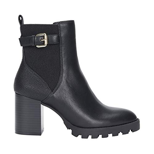 Parfois - Botines Tacón Alto Track Anckle Boot - Mujeres - Tallas 38 - Negro