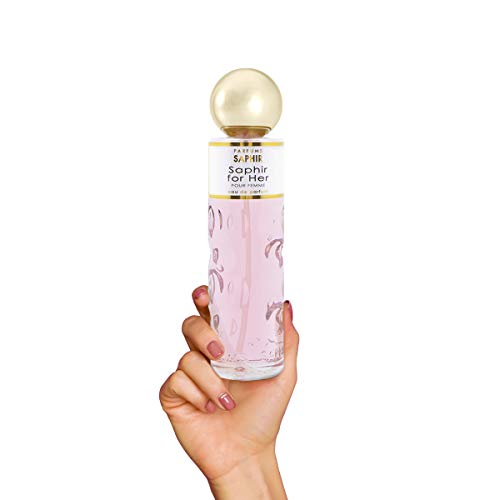 PARFUMS SAPHIR For Her - Eau de Parfum con vaporizador para Mujer - 200 ml
