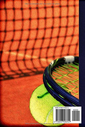 Pasión TENIS - Cuaderno de Notas -: Ideal para anotar sus observaciones, ideas, pensamientos, sueños, secretos ... | Diario privado y único con 104 ... cm x 22.86 cm para entusiastas de Tenis |