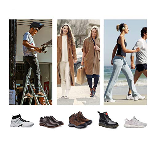 PCSsole Orthotic Arch Support Inserciones de calzado Plantillas para pies planos, dolor en los pies, fascitis plantar, plantillas para hombres y mujeres (EU43-44(28cm))