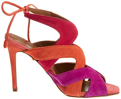 Pedro Miralles 18710, Sandalias con Punta Abierta Mujer, Morado (Viola), 36 EU