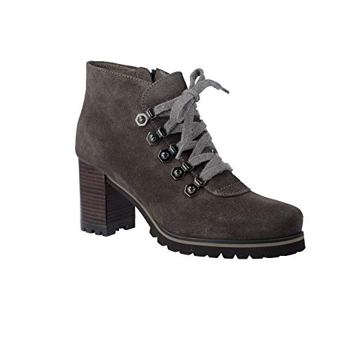 Pedro Miralles - Pedro Miralles 25840 Botines con Cordones de Mujer - 39, Serraje Gris