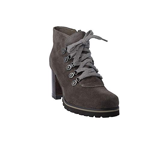 Pedro Miralles - Pedro Miralles 25840 Botines con Cordones de Mujer - 39, Serraje Gris