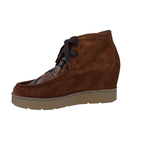 Pedro Miralles - Weekend 23351 Botines Casual con Cuña de Mujer - 38, Serraje Cuero