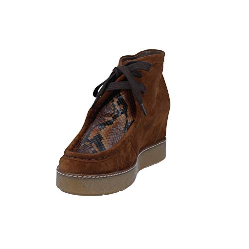 Pedro Miralles - Weekend 23351 Botines Casual con Cuña de Mujer - 38, Serraje Cuero