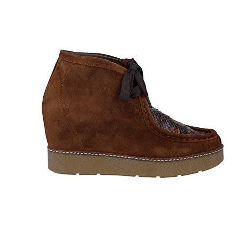 Pedro Miralles - Weekend 23351 Botines Casual con Cuña de Mujer - 38, Serraje Cuero