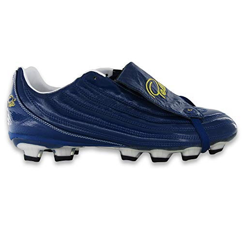 Pelé Sports Men's Football Boots - Botas de fútbol para Hombre PELÉ 1962 FG MS (Estate Blue, Numeric_41_Point_5)