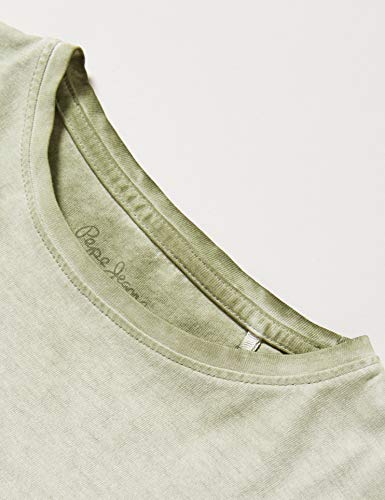 Pepe Jeans Bastian Camiseta, Verde (Seagrass 703), 12-13 años (Talla del Fabricante: 12) para Niños