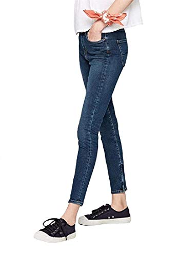 Pepe Jeans Cher High Vaqueros Pitillo Hombre, Azul (Dark Used Denim Cn6), 27W / 28L para Mujer