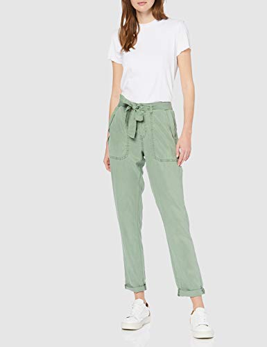 Pepe Jeans Drifter Pantalones, Verde (Dark Olive 768), W28/L30 para Mujer