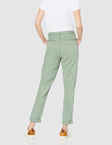 Pepe Jeans Drifter Pantalones, Verde (Dark Olive 768), W28/L30 para Mujer