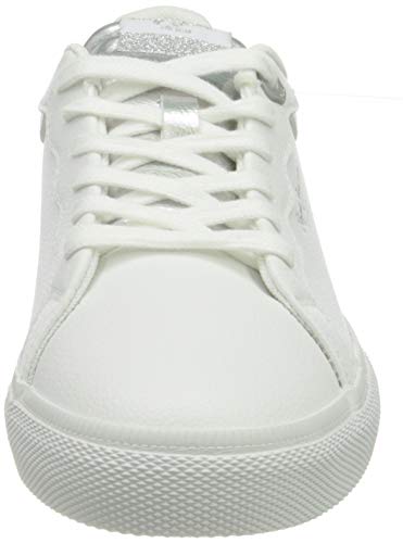 Pepe Jeans Kenton Supra, Zapatillas Mujer, 800 Blanco, 39 EU