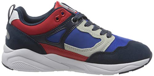 Pepe Jeans London Orbital Combi Junior, Zapatillas, 554 Azul Eléctrico, 35 EU