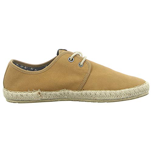 Pepe Jeans London Tourist Basic 4.0, Alpargata Hombre, Marrón (Tan), 44 EU