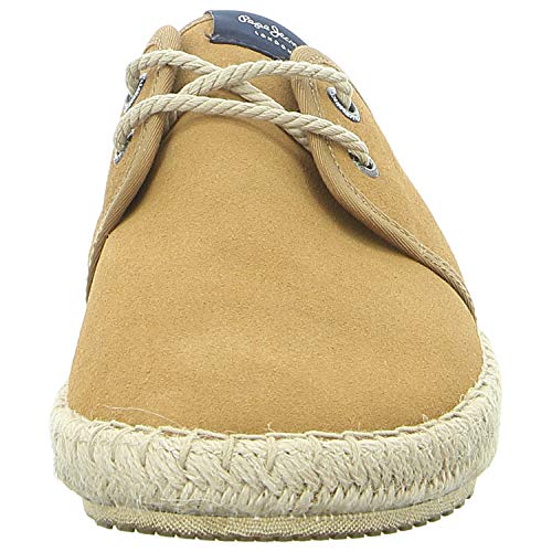 Pepe Jeans London Tourist Basic 4.0, Alpargata Hombre, Marrón (Tan), 44 EU