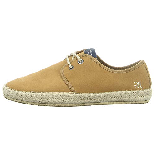 Pepe Jeans London Tourist Basic 4.0, Alpargata Hombre, Marrón (Tan), 44 EU