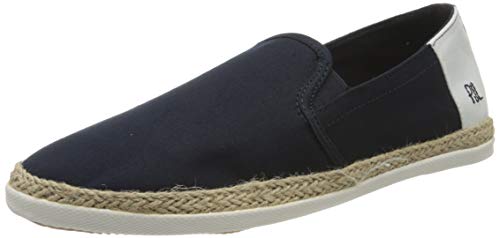 Pepe Jeans MAUI Slip ON, Sandalias con cuña Tipo Alpargatas Hombre, Azul Marino 595, 45 EU