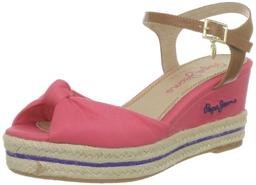 Pepe Jeans Queen, Alpargatas Mujer, Rosa (Rose (347 Fresh Fucsia), 40