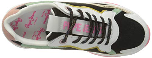 Pepe Jeans Sloane Cute, Zapatillas Mujer, 999 Negro, 38 EU