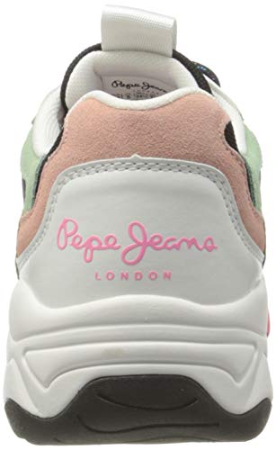 Pepe Jeans Sloane Cute, Zapatillas Mujer, 999 Negro, 38 EU