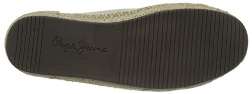 Pepe Jeans Tourist LAMU Linen, Sandalias con cuña Tipo Alpargatas Hombre, Beige Crudo 814, 42 EU