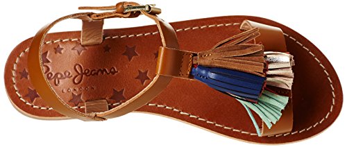 Pepe JeansMaya Tassel - Sandalias para Niñas, color marrón, talla 33