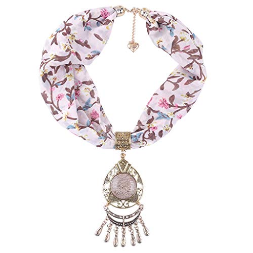PequeñO De Las Mujeres Bufanda Collar Bohemio Joyas De Estilo éTnico Accesorios De Mujer Elegante Bufanda Vintage Chales Flaco Retro Del Lazo Bufandas De Playa Accesorios De Mujer Para Los Partidos
