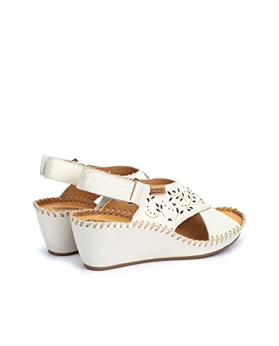 PIKOLINOS Sandalia cuña de Piel Margarita 943