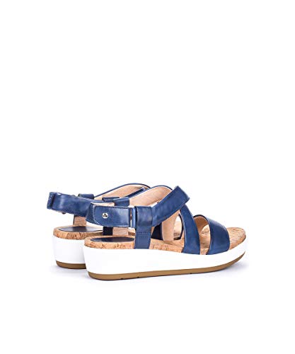 PIKOLINOS Sandalia cuña de Piel Mykonos W1G