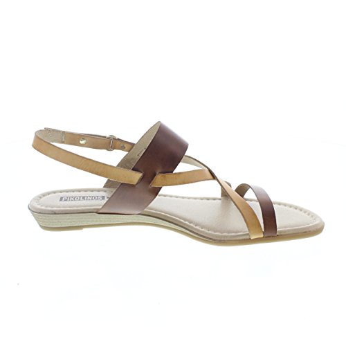 PIKOLINOS Sandalia Plana de Piel Alcudia 816