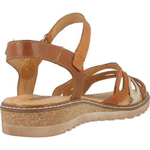 PIKOLINOS Sandalia Plana de Piel Alcudia W1L