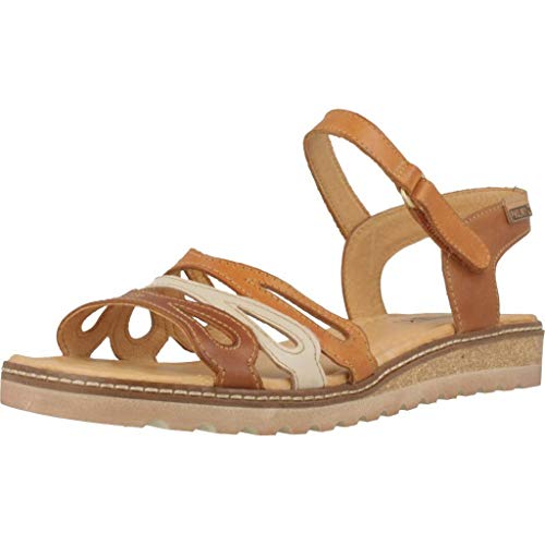 PIKOLINOS Sandalia Plana de Piel Alcudia W1L