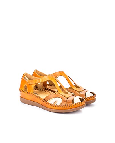 PIKOLINOS Sandalia Plana de Piel CADAQUES W8K