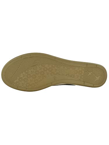 PIKOLINOS Sandalia Plana de Piel Mykonos W1G