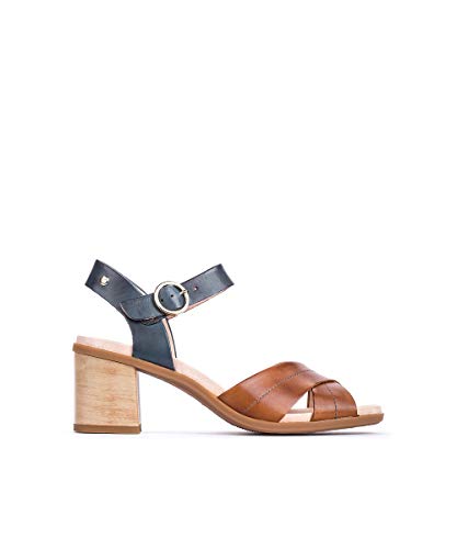 PIKOLINOS Sandalia tacón de Piel Denia W2R