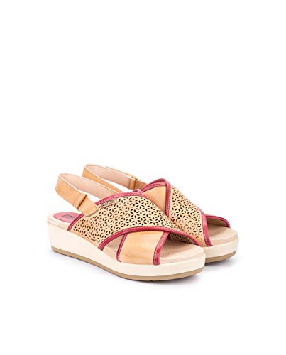 PIKOLINOS Sandalia tacón de Piel Mykonos W1G