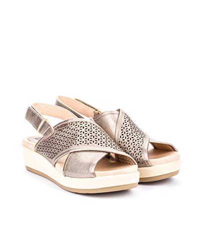 PIKOLINOS Sandalia tacón de Piel Mykonos W1G