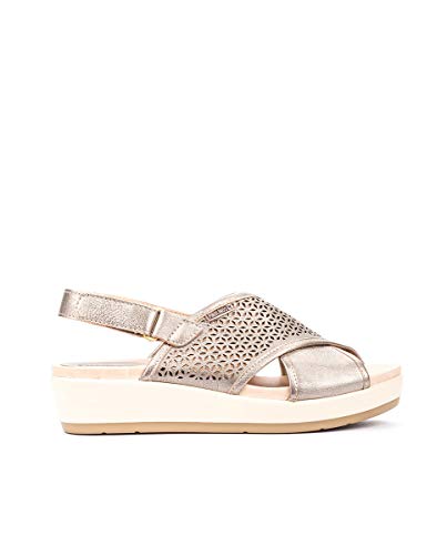 PIKOLINOS Sandalia tacón de Piel Mykonos W1G