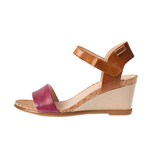 PIKOLINOS Sandalia tacón de Piel Vigo W3R