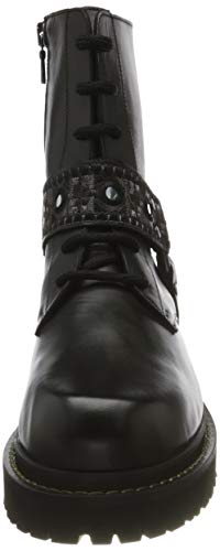 Pinko Martine, Botas de Combate Mujer, Z99_Nero Limousine, 37 EU