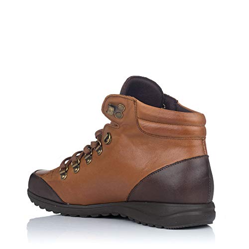 PITILLOS 2115 Botin Piel Cordones Plano Mujer Marron 40