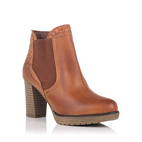 PITILLOS 5307 Botin Piel Plataforma Mujer Cuero 40