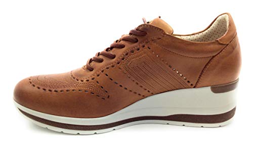 Pitillos 6112 Zapato Cordones cuña Rojo - 38